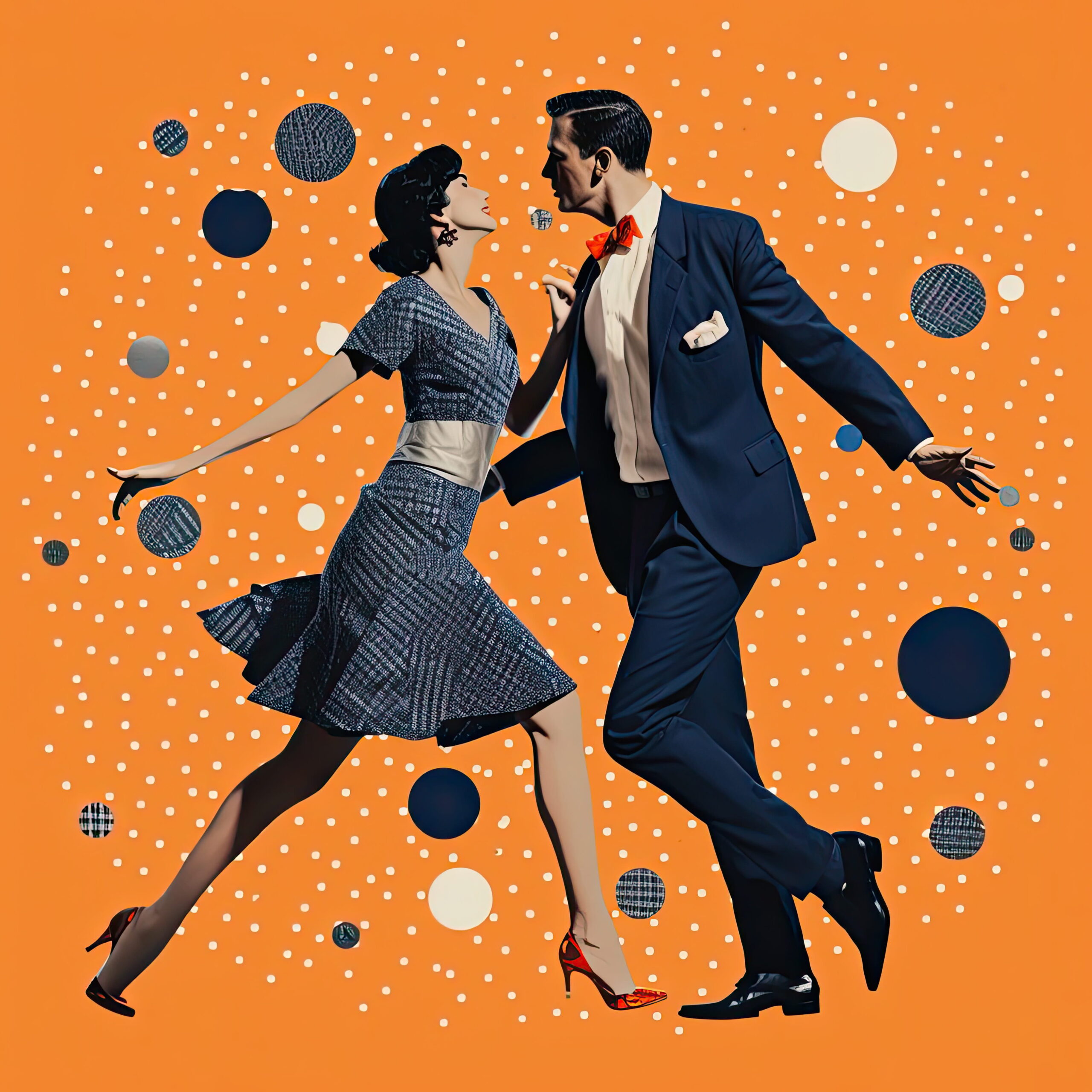 woman-man-dance-blue-background-style-quirky-collage